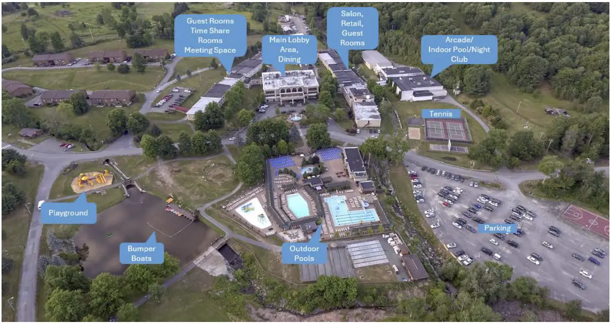 Villa Roma Resort Site Plan Left