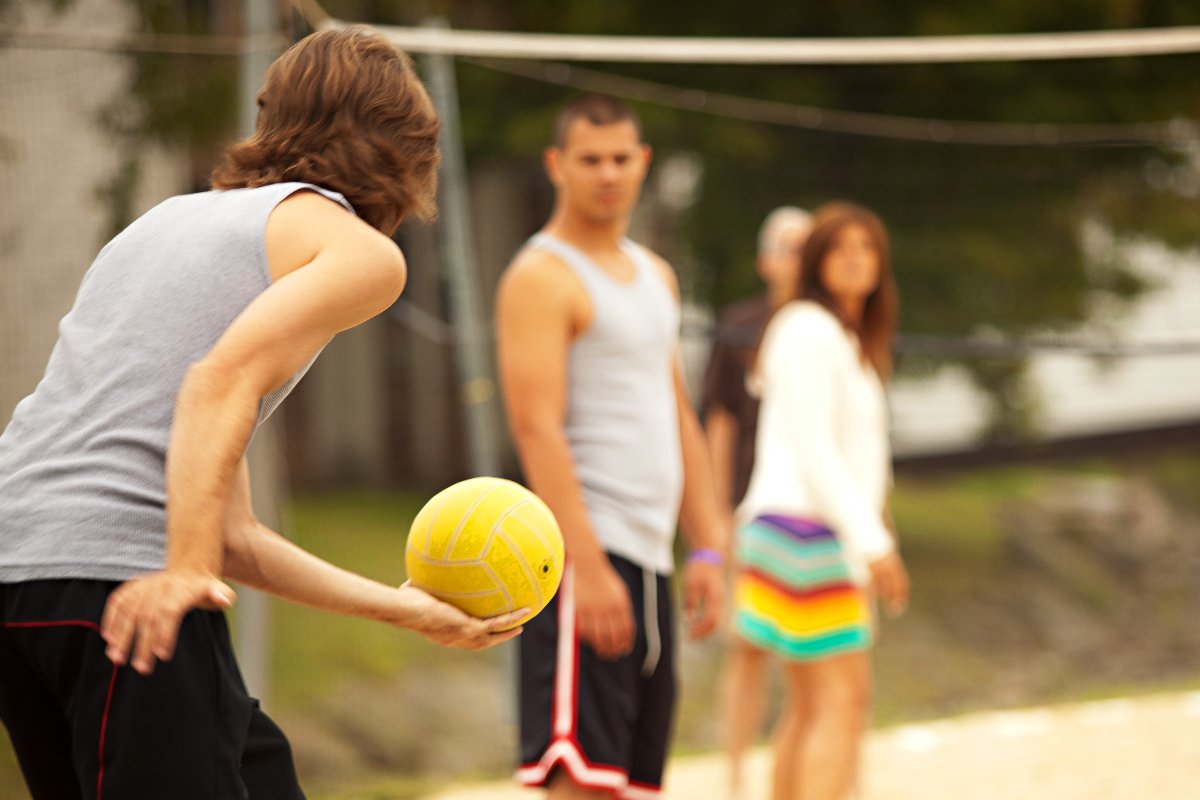 Outdoor sports at Villa Roma